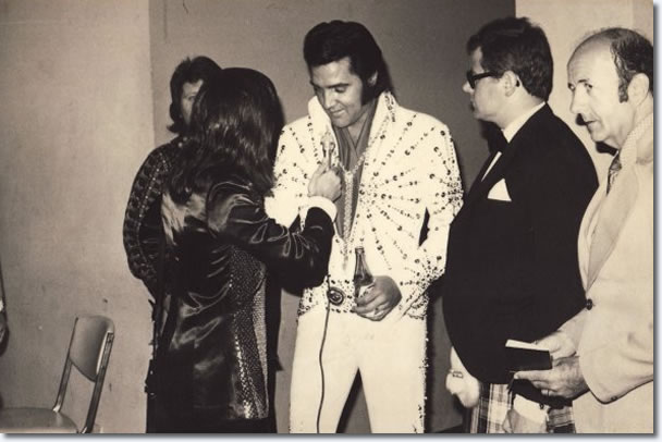 Elvis Presley and Tony Prince