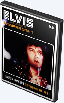 Elvis As Recorded At Boston Garden '71 DVD.